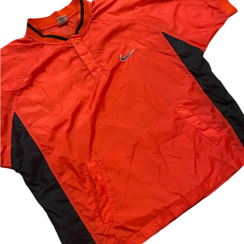 Vintage 1990’s  Nike (Pullover) with Swoosh Windbreaker Shirt